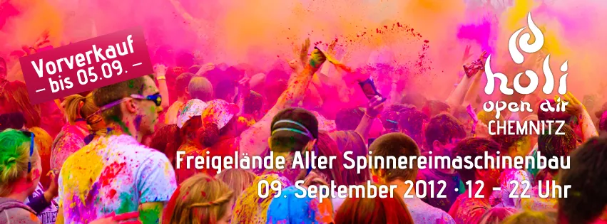 Holi Open Air Festival Chemnitz - Farbspektakel der Superlative - News & Trends Holi Open Air Festival Chemnitz - Farbspektakel der Superlative