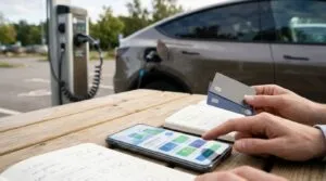 Illustration zu: E-Auto Ladekarten Vergleich: So umgehst du teure Roaming-Fallen